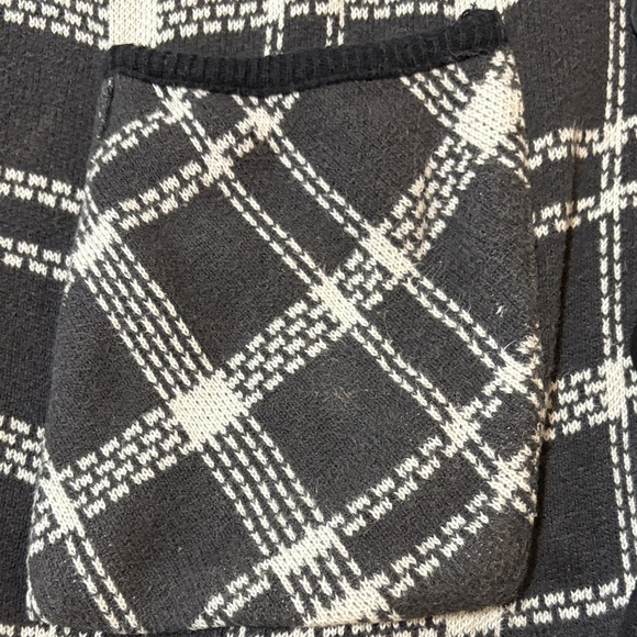 Vintage Made in US Diane Von Furstenberg Black/White Knit Cardigan Size Small - Picture 5 of 12